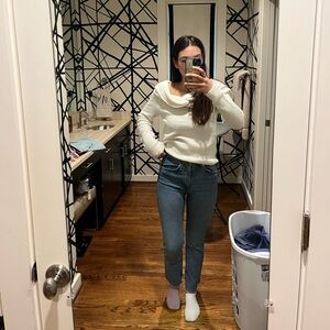 Zara blue jean slightly flared